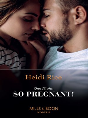 cover image of One Night, So Pregnant!